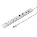 サンワサプライ 工事物件雷ガードタップ(3P・マグネット付・8個口・3m) TAP-K8NSP-3(代引不可)【送料無料】(2)