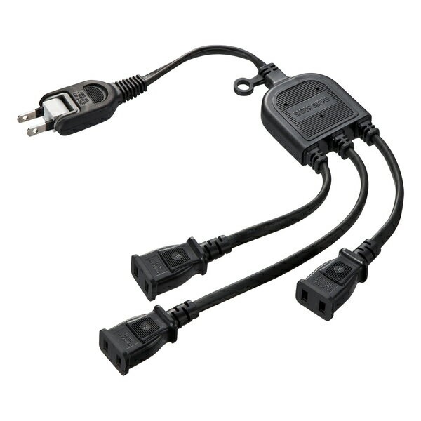 4 Holes - サンワサプライ ACアダプタ専用電源延長コード TAP-EX3BKN (代引不可)