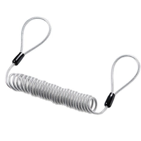 サンワサプライ eセキュリティ(0.3~1.0M3.5mm) SLE-12W(代引不可)