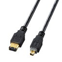 サンワサプライ IEEE1394ケーブル KE-1346-2BK (代引不可)(2)