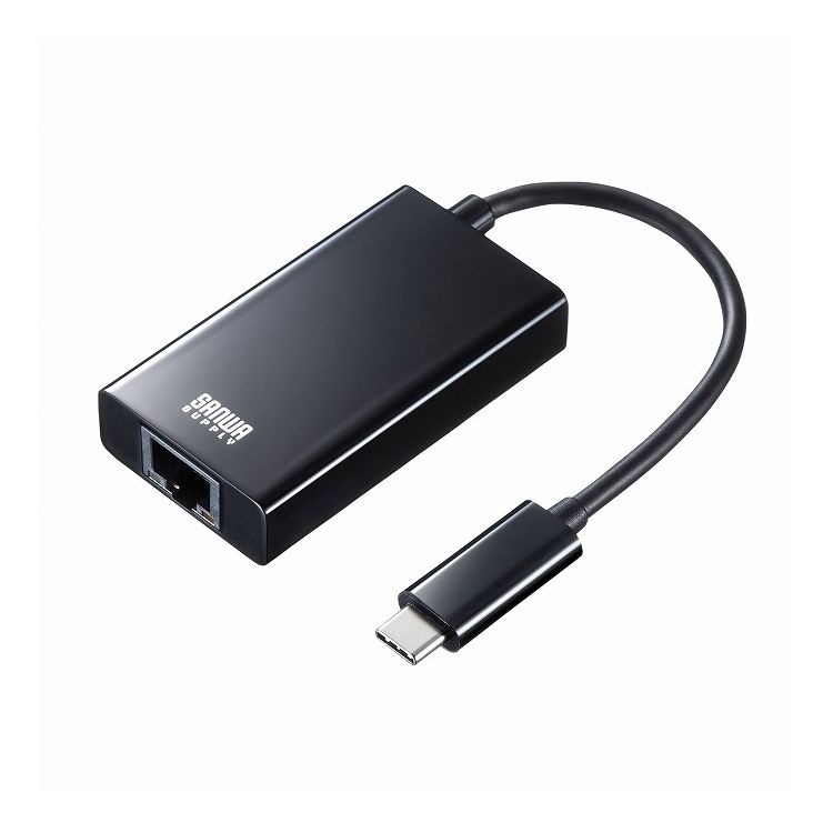 USB3.2 TypeC-LANϊA_v^ USBnu|[gtEubN USB-CVLAN4BKN(s)yz