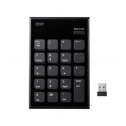 ワイヤレスUSBテンキー NT-WL21BK(代引不可)【送料無料】 ワイヤレスUSBテンキー NT-WL21BK(代引不可)【送料無料】