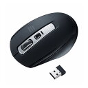 ワイヤレスブルーLEDマウス MA-WBL161BK(代引不可)(2)