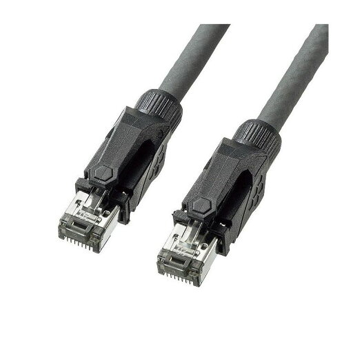 カテゴリ6A STP LANケーブル KB-T6ASTP-05GY(代引不可)【送料無料】 カテゴリ6A STP LANケーブル KB-T6ASTP-05GY(代引不可)【送料無料】