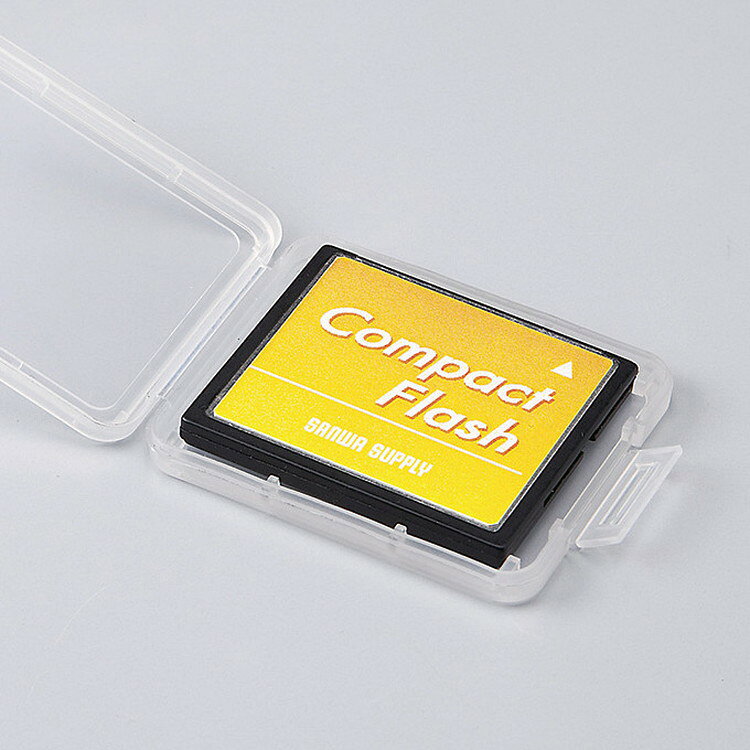 サンワサプライ メモリーカードクリアケース CFカード用・6個セット FC-MMC10CFN(...