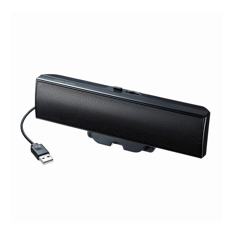 Bookshelf Speakers - サンワサプライ USBサウンドバースピーカー MM-SPU17BKN(代引不可)【送料無料】