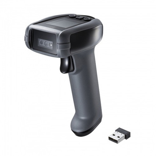 サンワサプライ 2次元ワイヤレスバーコードリーダー(2.4Gワイヤレス+Bluetooth) BCR-BT2D13BK(代引不可)【送料無料】 サンワサプライ 2次元ワイヤレスバーコードリーダー(2.4Gワイヤレス+Bluetooth) BCR-BT2D13BK(代引不可)【送料無料】