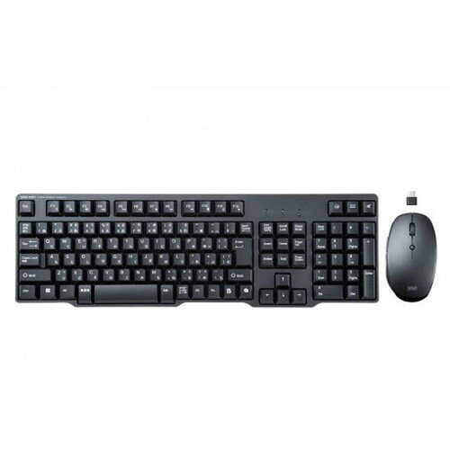 Mouse, Keyboards, Input Devices - サンワサプライ 静音マウス付ワイヤレスキーボード SKB-WL40CSETBK(代引不可)【送料無料】