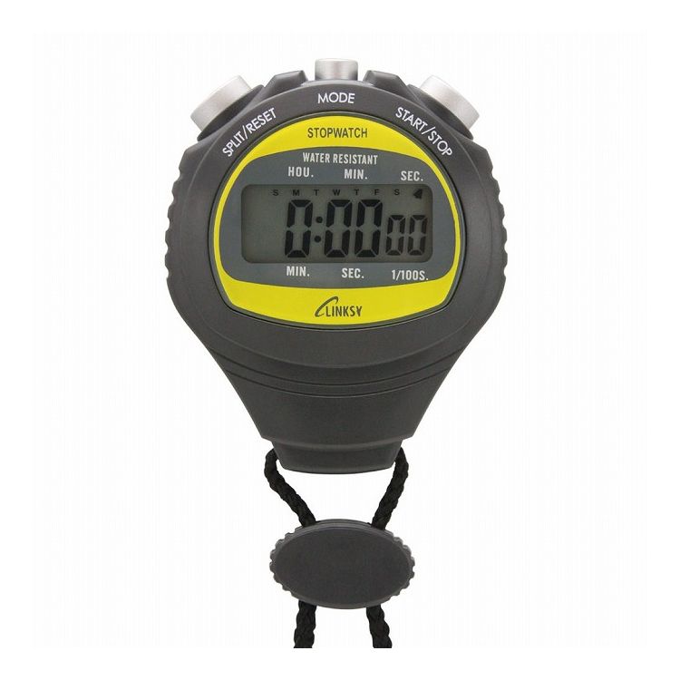 リンクシー LYNKSY 防滴ストップウォッチ LS001B ブラック(4)