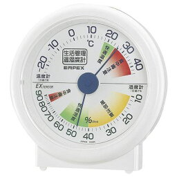 EMPEX (エンペックス) 生活管理 温度・湿度計 卓上用 TM-2401 ホワイト