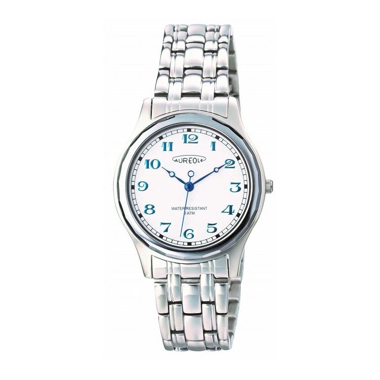 オレオール AUREOLE SW-491M-4 ホワイト 腕時計 時計 ウォッチ おしゃれ かわいい【送料無料】