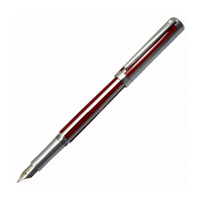 ●カラー レッド●付属品 SHEAFFER(シェーファー)オリジナルBOX 保証書●ペン先:F(細字)、ステンレススチール●サイズ 長さ:約136mm(収納時)/約161mm(筆記時) 最大胴軸径:約11.5mmφ キャップ径:約12.5mmφ 重さ:約42g●素材:胴軸・キャップ:真鍮 胴軸仕上げ:クロームラッカー 口金・リング:真鍮 クリップ:カーボンスチール クリップ仕上げ:クローム●機構:カートリッジ/コンバーター両用式(コンバーター付属)【送料について】北海道、沖縄、離島は送料を頂きます。