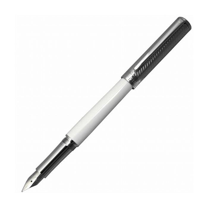SHEAFFER シェーファー インテンシティ ホワイト&クローム 万年筆 ペン先 M 中字 おしゃれ プレゼント 贈り物 祝い品【送料無料】