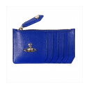 VIVIENNE WESTWOOD ヴィヴィアンウエストウッド NO.10 SAFFIANO 小銭入れ財布 51060015 BLUE 18SS おしゃれ プレゼント 贈り物 祝い品【送料無料】