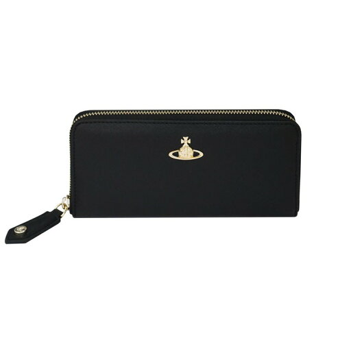 ヴィヴィアンウエストウッド 財布 Vivienne Westwood SAFFIANO 51050023-L001N ラウンドファスナー長財布 20223 N403 BLACK(代引不可)【送料無料】 ヴィヴィアンウエストウッド 財布 Vivienne Westwood SAFFIANO 51050023-L001N ラウンドファスナー長財布 20223 N403 BLACK(代引不可)【送料無料】