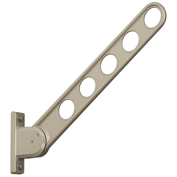 【商品詳細】窓壁用スタンダードタイプ。3段活用（斜め上使用-水平使用-斜め下使用）+アーム下折れ。長さ：555mm　目安荷重30kg材質アルミダイカスト【送料について】北海道、沖縄、離島は送料を頂きます。