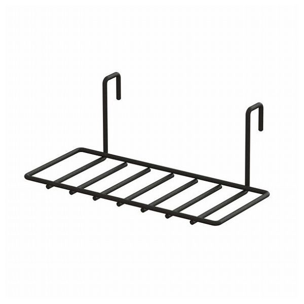 【商品説明文】ラブリコは、特別な技術がなくても、安全でカンタンに利用できるDIY収納パーツ。こちらは、ナゲシレールブラケットで設置した木材に引っ掛けるオプションパーツです。ラブリコパーツ（棚）【仕様】【注意事項】この商品は屋内専用です。荷重は急激にかけないでください。落下や破損の原因になります。万一に備え、危険物・貴重品・壊れやすいもの等を掛けたり周囲に置いたりしないでください。使用荷重制限内でも使用木材によって落下し破損する場合があります。塗装表面のキズは汚れの浸透や、錆発生の原因になります。消臭剤、芳香剤、化粧品、整髪料、酸性洗剤、アルカリ性洗剤、油脂、有機溶剤(ベンジン、シンナー等)の付着は変質劣化の原因になります。直ちに取り除いてください。天災などの不可抗力や改造、経年劣化、本製品の用途から逸脱した使用による破損、事故に対する補償はいたしません。使用荷重は実験値です。設置場所や、使用木材によって条件が変わる為、保証するものではありません。※品質向上のため予告なく仕様及び外観を変更することがありますので予めご了承ください。幅24.5cm×奥行14cm×高さ9.6cm0.26kgブラック本体：鉄・エポキシ樹脂粉体塗装使用荷重1kg※使用荷重は実験値です。設置場所や、使用木材によって条件が変わる為、保証するものではありません。シェルフ1本、取扱説明書【送料について】北海道、沖縄、離島は送料を頂きます。LINKブラックホワイト