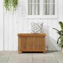 vidaXL ガーデン収納ボックス 90x50x58cm アカシア無垢材家具 アウトドア家具 屋外収納ボックス(代引不可)