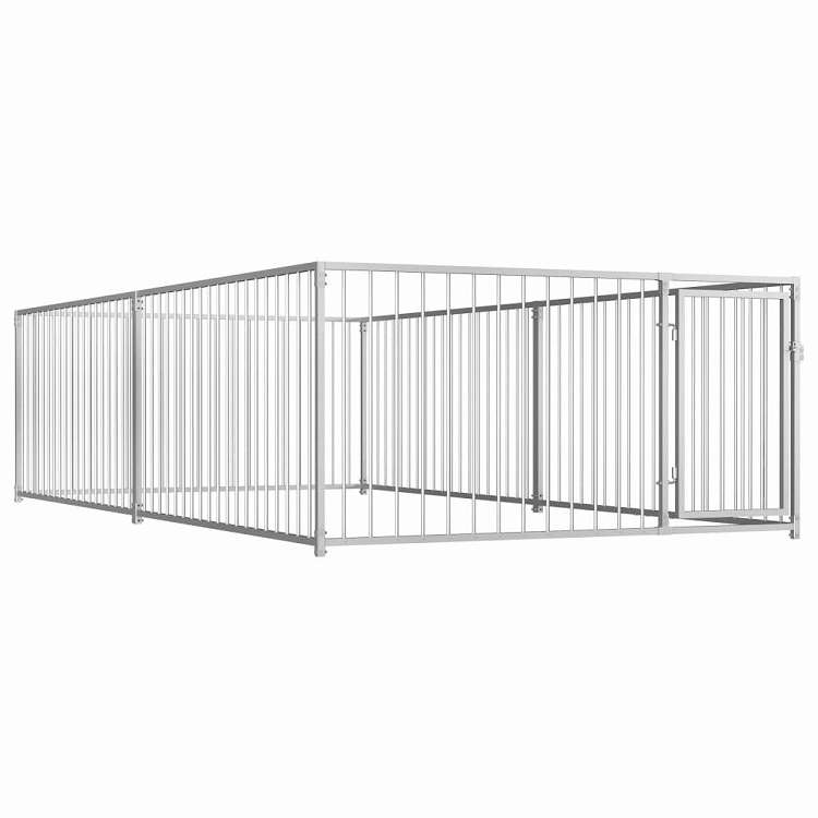 楽天リコメン堂ホームライフ館vidaXL 屋外犬小屋 200x400x100cm Animals & Pet Supplies ペット用品 犬用品 犬小屋・ドッグラン【送料無料】