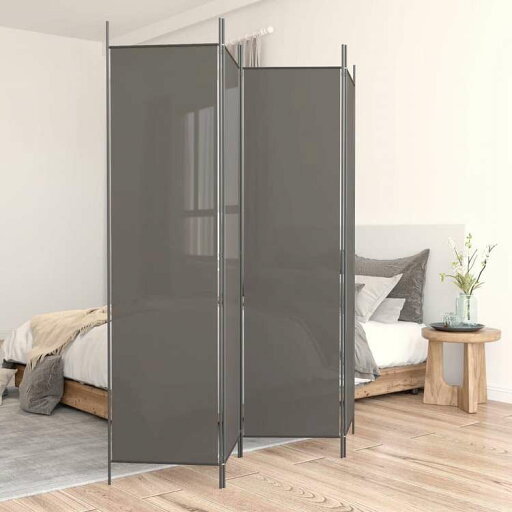 vidaXL 2枚組パネル 間仕切り アントラシート 698x180 cm 布張り家具 間仕切り(代引不可)【送料無料】 vidaXL 2枚組パネル 間仕切り アントラシート 698x180 cm 布張り家具 間仕切り(代引不可)【送料無料】