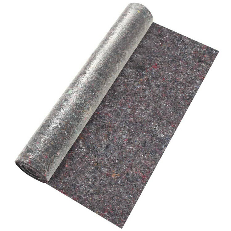 vidaXL 滑り止めマット 塗装作業用 フリース 50m 180g/m[2] グレーホーム&ガーデン家事用品フロア保護フィルム・ランナー(代引不可)