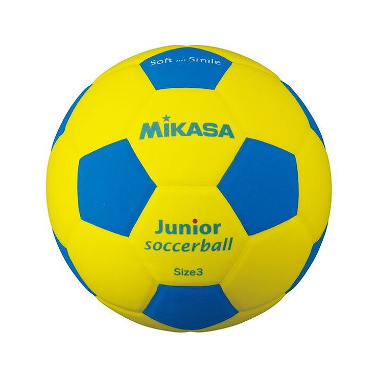 ミカサ(MIKASA) スマイルサッカーボール 3号球 イエロー×ブルー SF3JYBL通販 サッカー 用品 セール