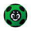 ミカサ(MIKASA) レジャー用ボール テンテンてんまり グリーン×ブラック SL3GBK