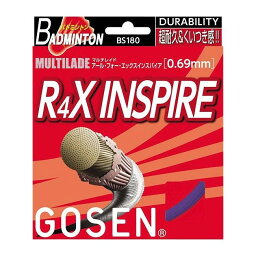 GOSEN(ゴーセン) R4XINSPIRE パープル BS180PU