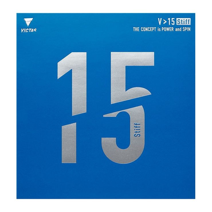 VICTAS(ヴィクタス) 卓球ラケット VICTAS V)15 スティフ 裏ソフトラバー 20521 【カラー】レッド 【サ..