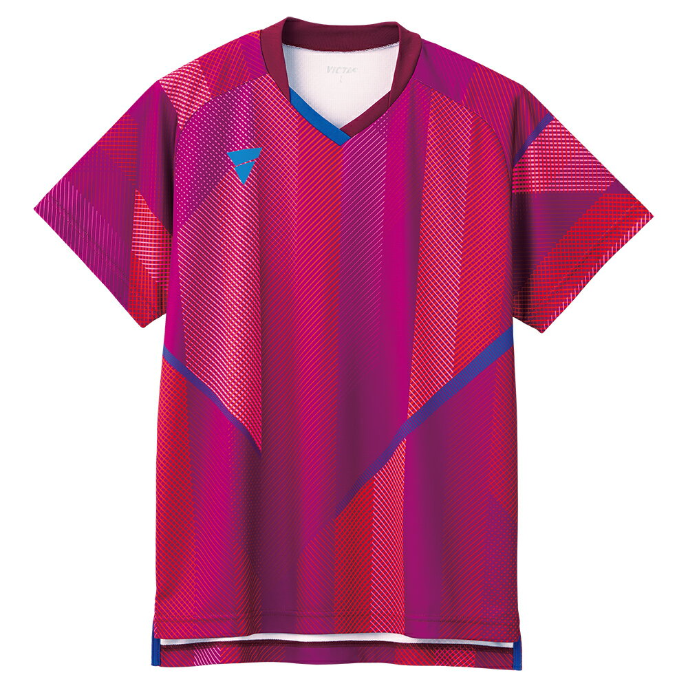 VICTAS 卓球ゲームシャツ V-GS203 男女兼用 031487 【カラー】ピンク 卓球【送料無料】