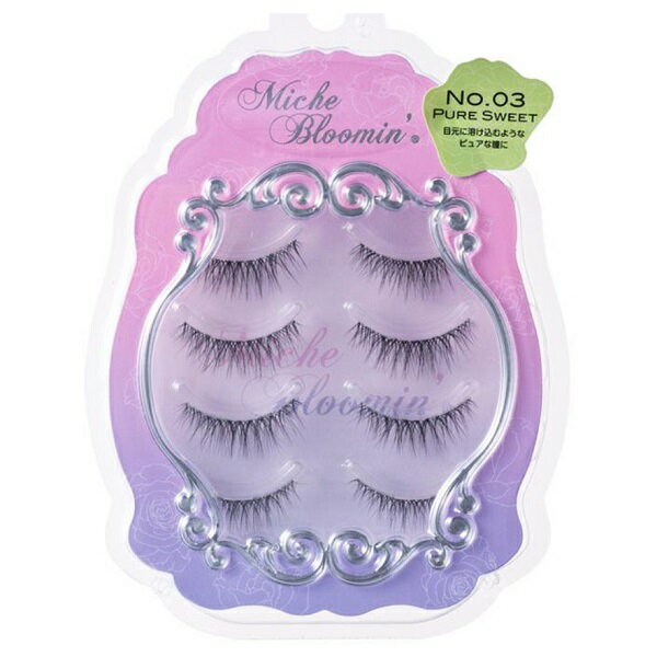 ＼毎月0と5の付く日は10％OFFクーポン配布！／コスメ つけまつげMiche Bloomin EYE LASH まつげ Renewal