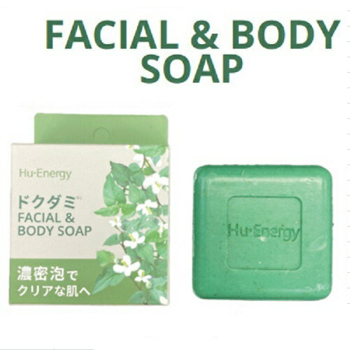 ＼毎月0と5の付く日は10％OFFクーポン配布！／韓国コスメ Hu・Energy DD FACIAL & BODY SOAP 【 ヒューエナ ドクダミ フェイシャル＆ボ..