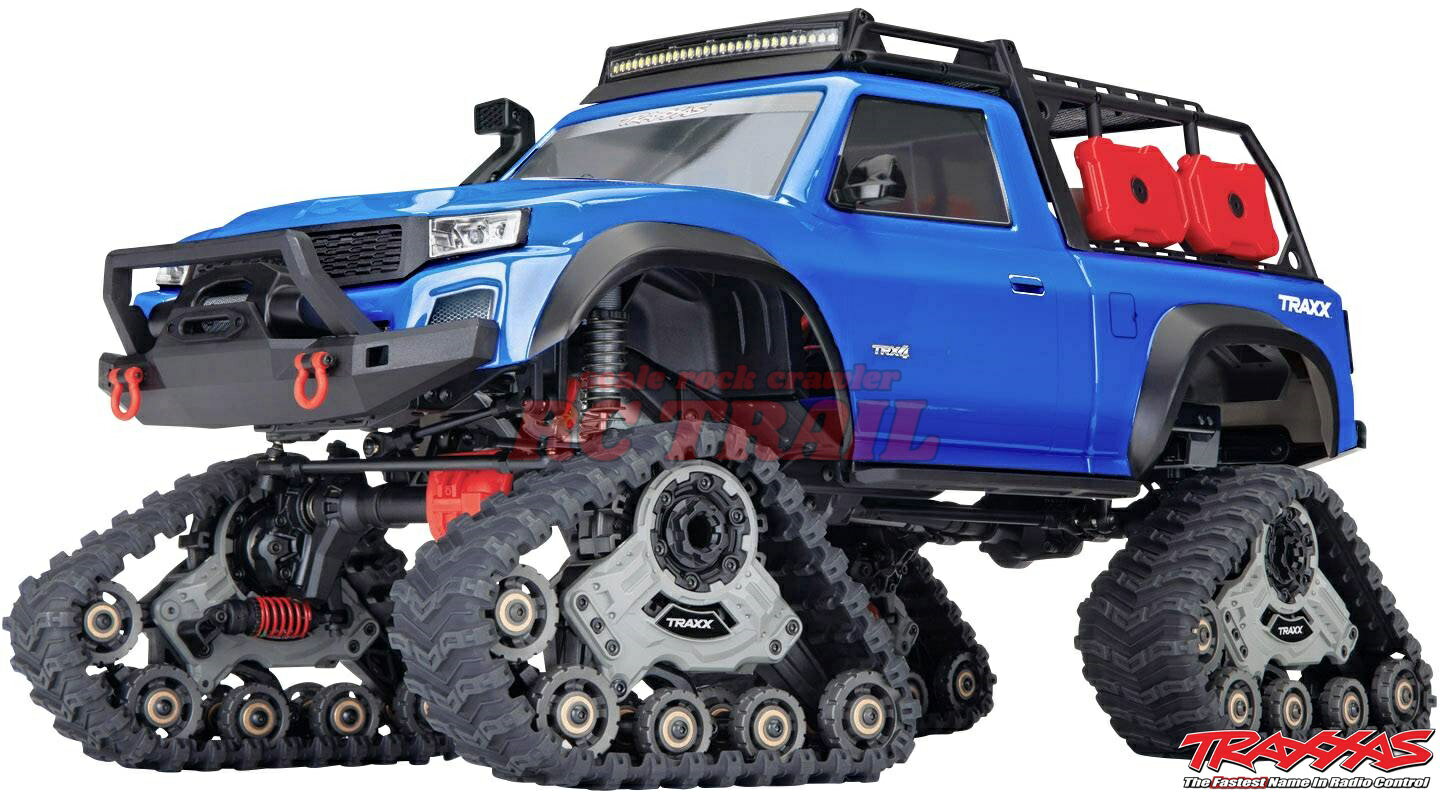 トラクサス　1/10　TRX4　All Terrain TRAXX　RTR　LEDライト付き　traxxas 82034-4