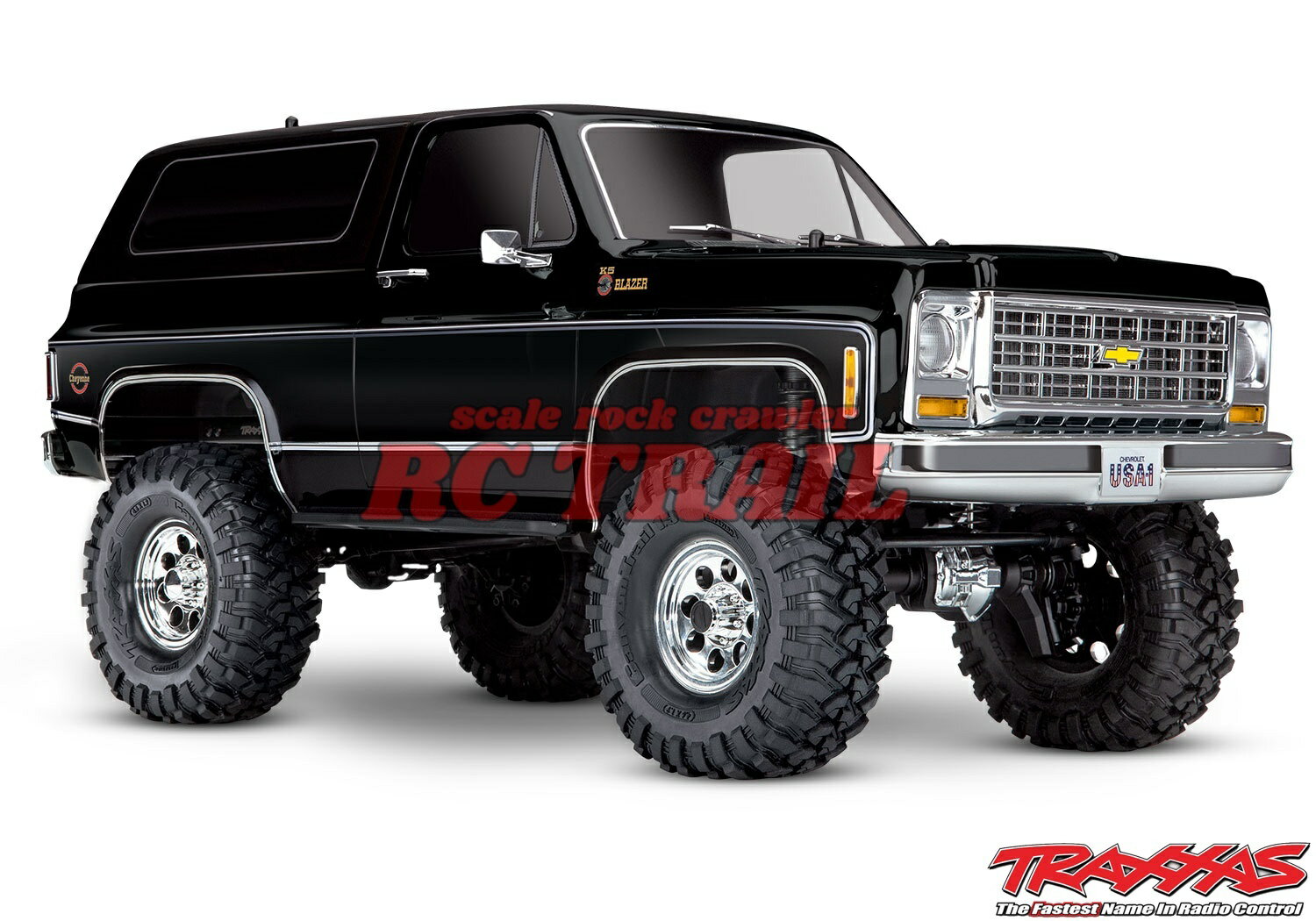 トラクサス　TRX4　シボレー 1979 ブレイザー ブラック RTR　82076-4 クローラー