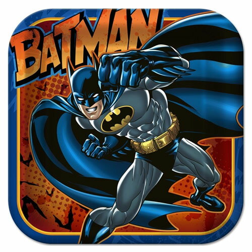 DC���ߥå��� �Хåȥޥ� 8pc �ڡ��ѡ��ץ졼�� L������ DC COMICS ���㥹�ƥ������꡼�� ���ᥳ�� �滮 ��Hallmark��