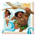 ディズニー モアナと伝説の海 16pcペーパーランチョンナプキン DISNEY 紙ナプキン Moana 【amscan】
