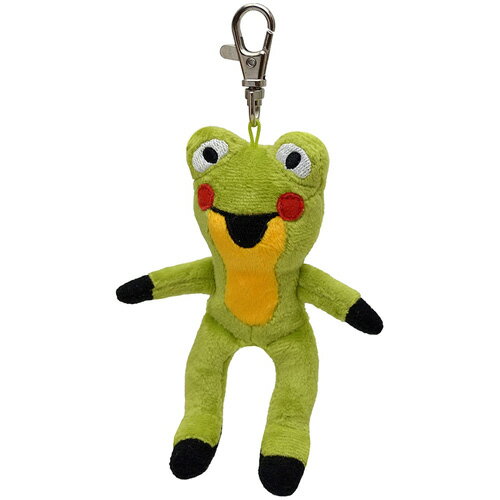 もぐらのクルテク マスコットキーチェーン かえる スナップフックぬいぐるみ Krtek 雑貨