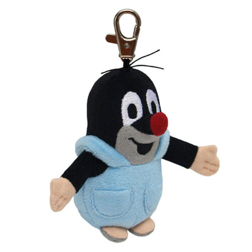 もぐらのクルテク マスコットキーチェーン ずぼん スナップフックぬいぐるみ Krtek 雑貨