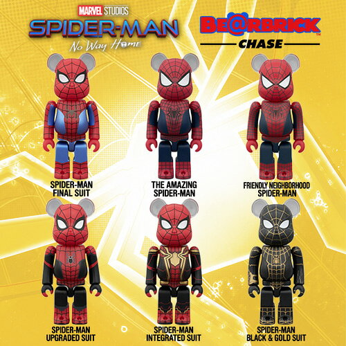 楽天市場】BE@RBRICK SPIDER-MANの通販
