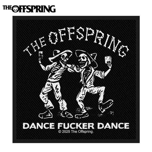 Rakuten - THE OFFSPRING Standard Patch Dance Fucker Dance 刺繍ワッペン オフスプリング エピタフ メロコア パンク 織パッチ グッズ