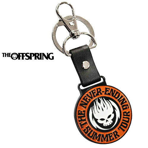 Rakuten - THE OFFSPRING The Never Ending Summer Tour キーチェーン ブラック/オレンジ オフスプリング エピタフ メロコア パンク キーホルダー グッズ