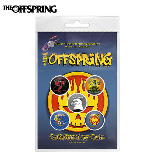 Rakuten - THE OFFSPRING Conspiracy Of One バッジ 5個セット オフスプリング エピタフ メロコア パンク グッズ