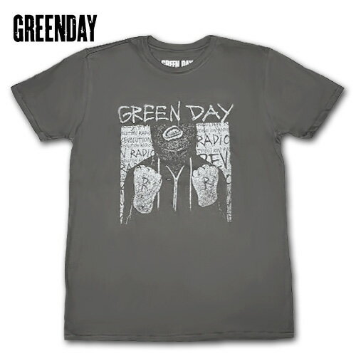 Rakuten - GREEN DAY Ski Mask Tシャツ チャコールグレー グリーン・デイ ロック メロコア パンク グッズ