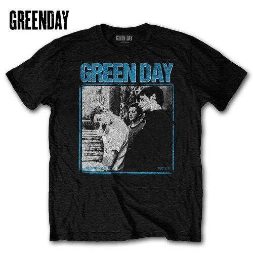 Rakuten - GREEN DAY Photo Block Tシャツ ブラック グリーン・デイ ロック メロコア パンク グッズ