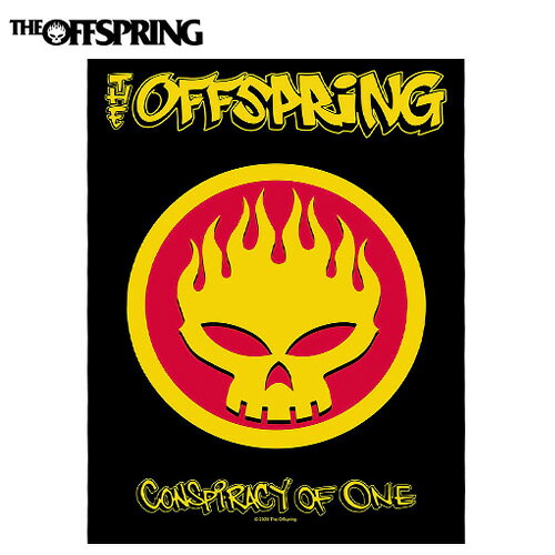 Rakuten - THE OFFSPRING Back Patch Conspiracy Of One バックパッチ オフスプリング エピタフ メロコア パンク 大型プリントワッペン グッズ