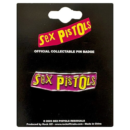 SEX PISTOLS Pin Badge Classic Logo ピンバッジ セックス・ピストルズ パンク・ロ...