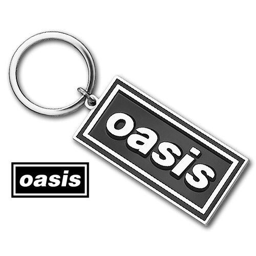 乐天商城 - Oasis Keychain Logo キーリング オアシス ロック ポップ ノエル・ギャラガー キーホルダー グッズ