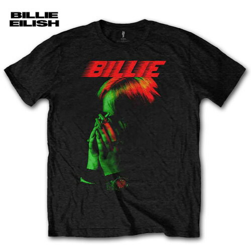 BILLIE EILISH Hands Face Tシャツ ブラック ビリー アイリッシュ ポップ オルタナティヴ TEE グッズ