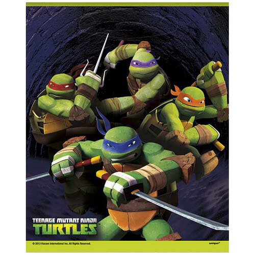 ミュータント・タートルズ ルートバッグ トリートサック TMNT TURTLES ギフトバッグ ビニ ...