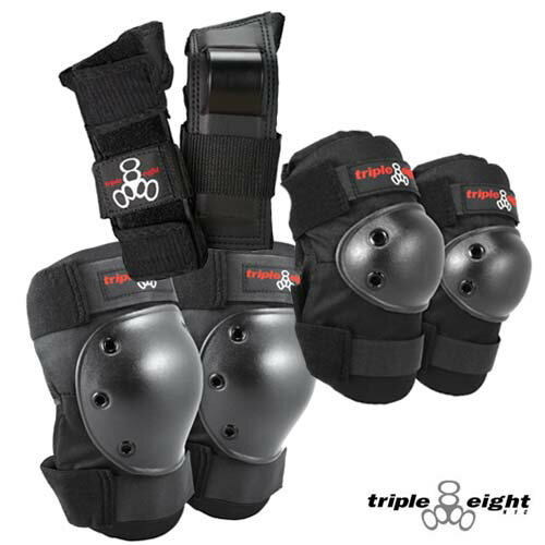 TRIPLE EIGHT プロテクター 3点セット T8 SAVER PROTECTIVE 3-PA ...